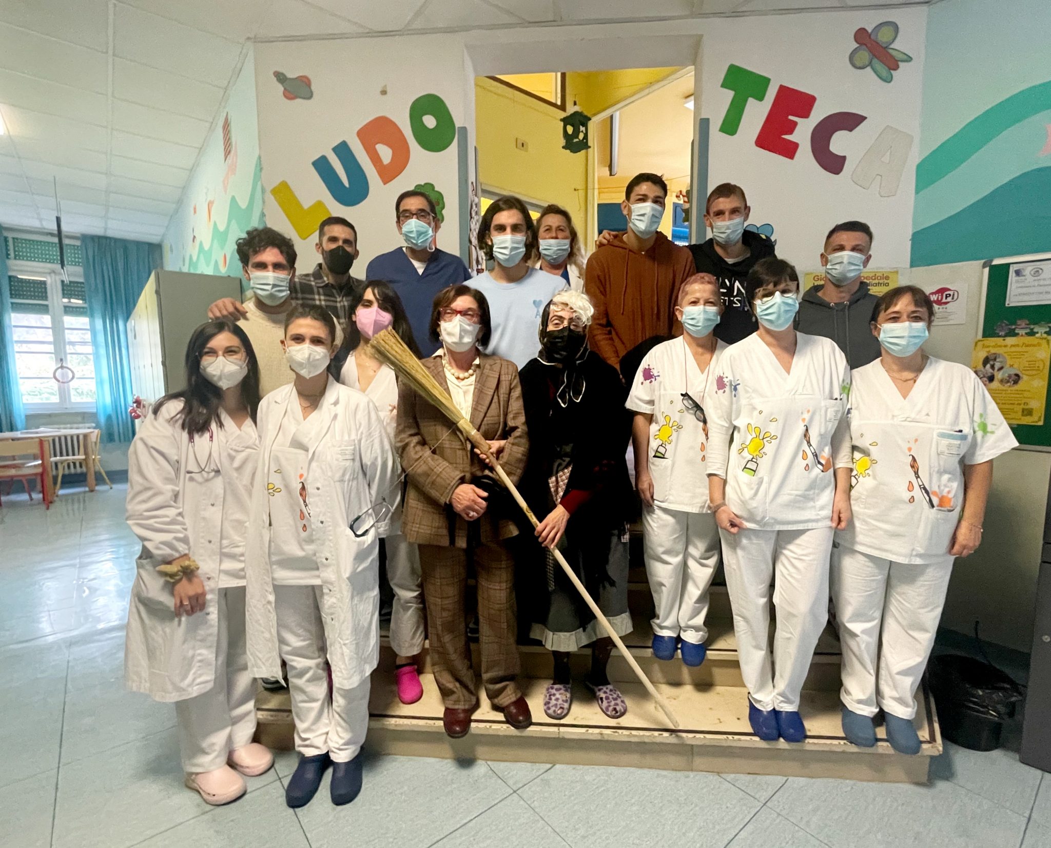 I Nerazzurri Dai Piccoli Degenti DellOspedale Santa Chiara Pisa