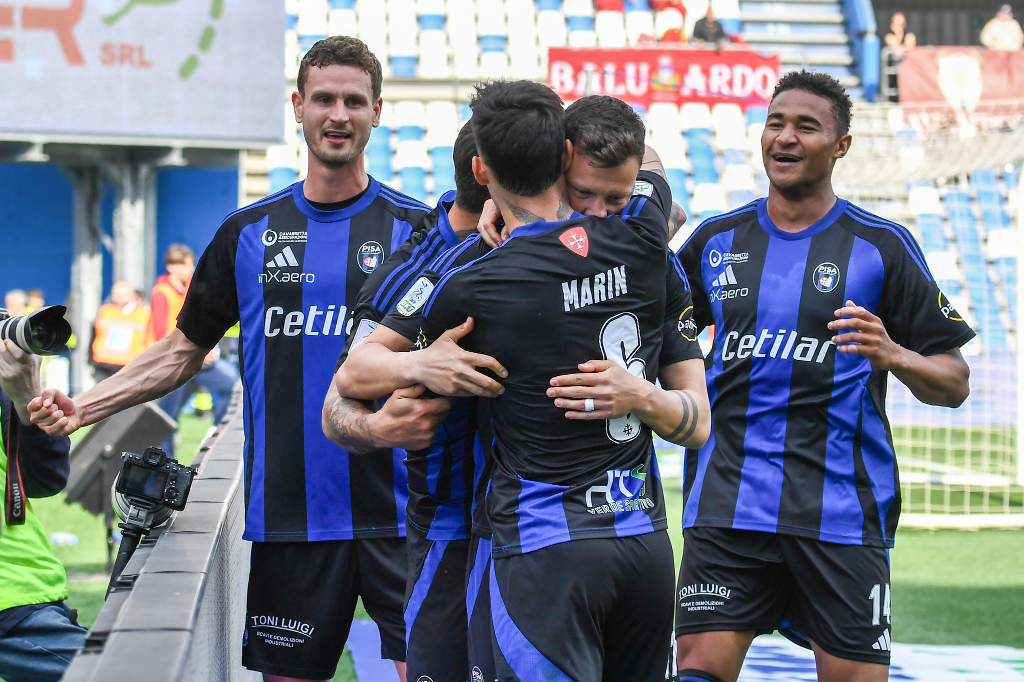 I Nerazzurri per la sfida del "Rigamonti" 1 33 Reggiana Pisa 0 2 Foto Fagiolini 67