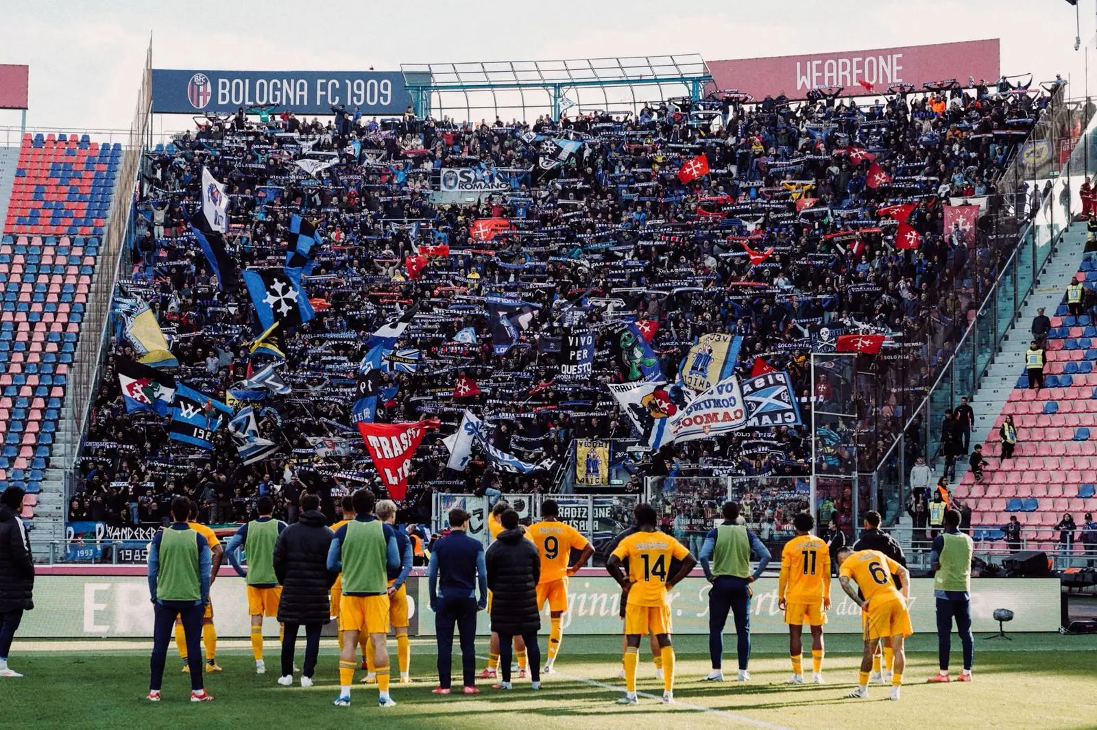 Il programma dei Nerazzurri 7 6 Bologna Pisa 4 0 Foto Cecchi 100