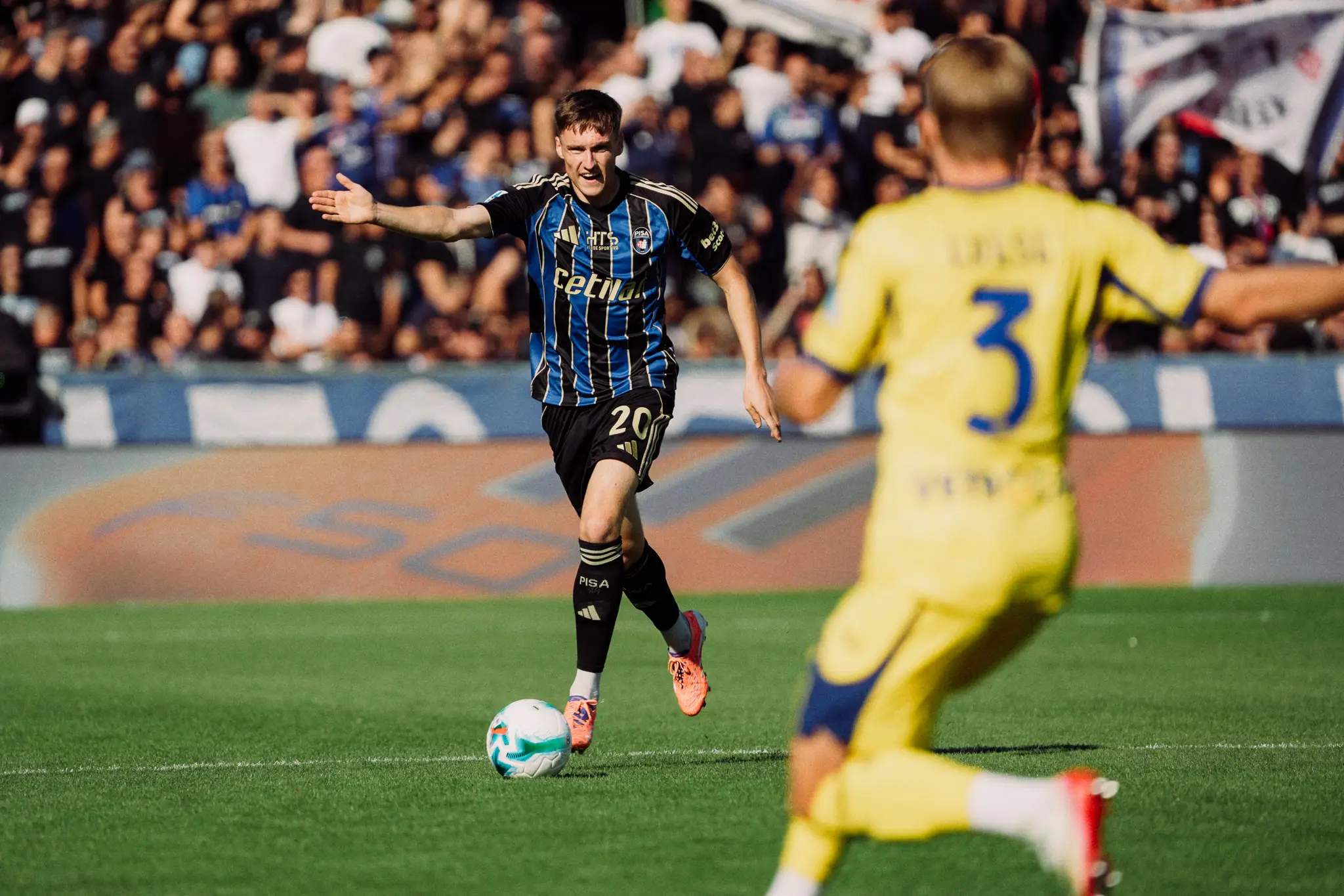 I Nerazzurri in campo a San Siro 3 7 Pisa Verona 0 0 Foto Cecchi 19