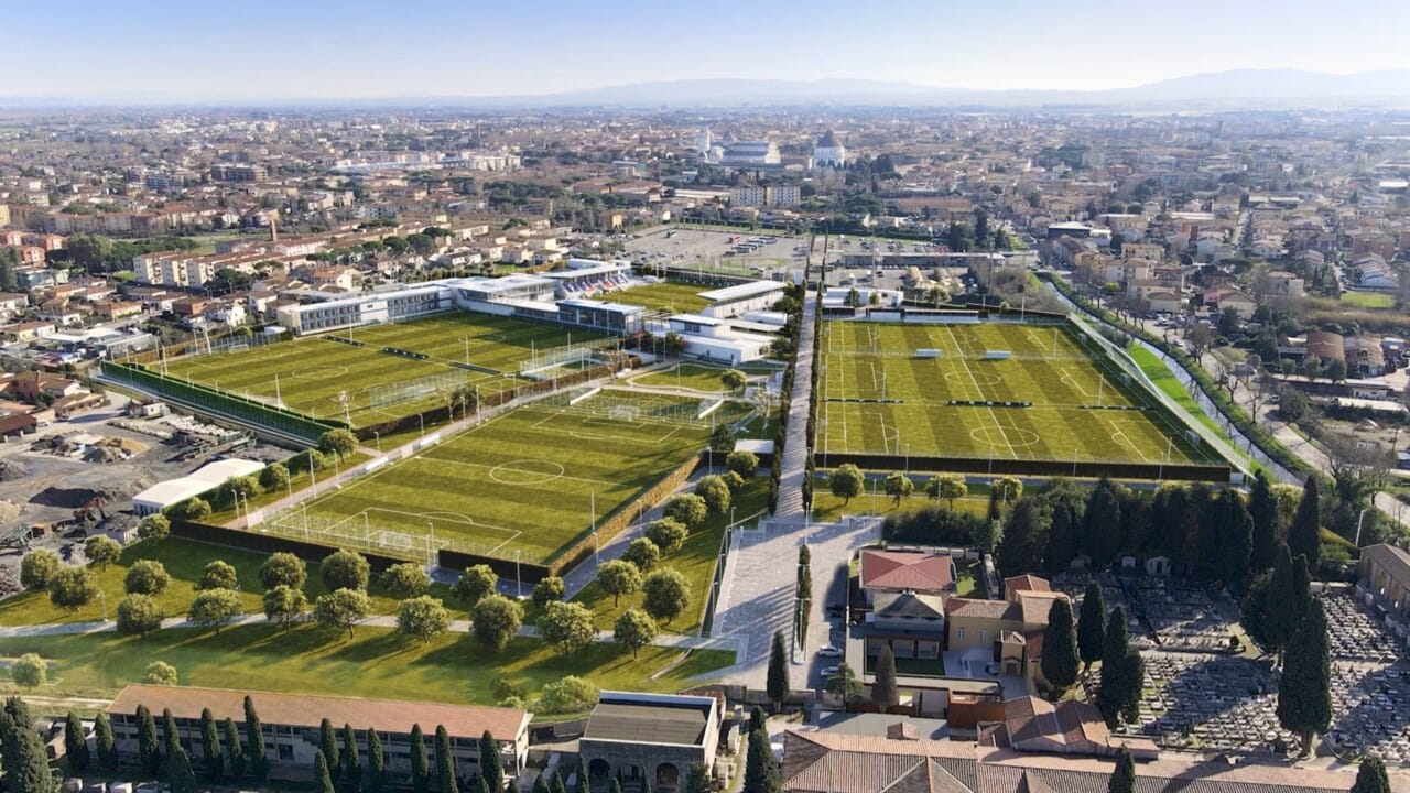 progetto pisa trainng centre centro sportivo pisa sporting club