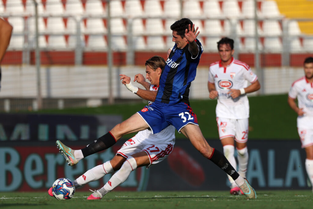 (2 Mantova 1911)7, Stefano Moreo (32 Pisa Sporting Club) durante la partita di Serie B tra Mantova e Pisa allo stadio Danilo Martelli Pata Stadium di Mantova, Italia - Domenica 20 Settembre 2026. Sport - Calcio. (Foto di Stefano Nicoli/Lapresse)
