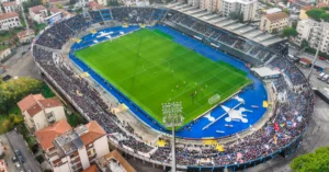 Immagine aerea della Cetilar Arena
