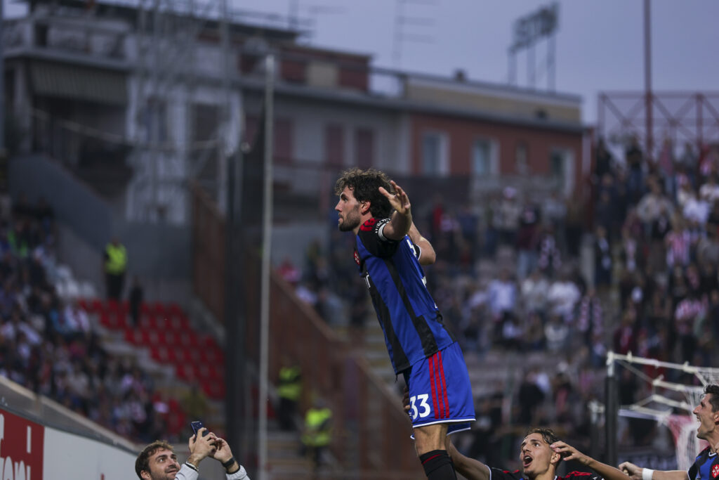 during L.R. Vicenza vs Pisa SC, 6° Serie B BKT 2026-27 game at Romeo Menti stadium in Vicenza (VI), Italy, on October 11, 2026. (Photo by Davide Casentini)