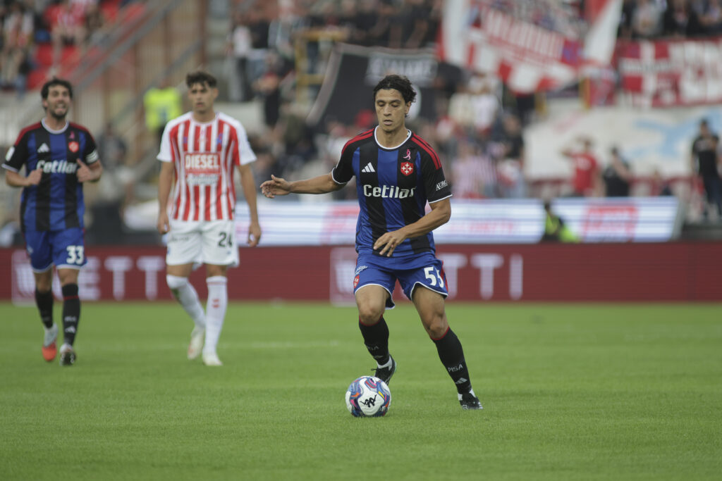 during L.R. Vicenza vs Pisa SC, 6° Serie B BKT 2026-27 game at Romeo Menti stadium in Vicenza (VI), Italy, on October 11, 2026. (Photo by Davide Casentini)
