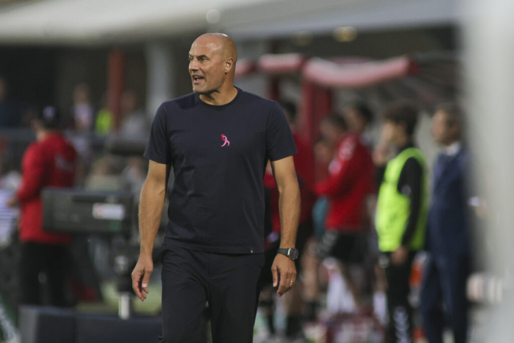 during L.R. Vicenza vs Pisa SC, 6° Serie B BKT 2026-27 game at Romeo Menti stadium in Vicenza (VI), Italy, on October 11, 2026. (Photo by Davide Casentini)